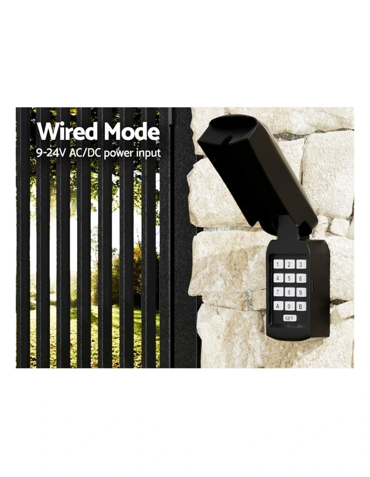 Universal Wireless Wired Keypad Security Control For Gate Opener image 6
