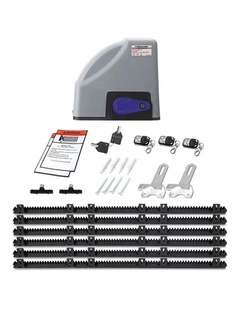 LockMaster Automatic Sliding Gate Opener Kit Keypad 6M 800KG