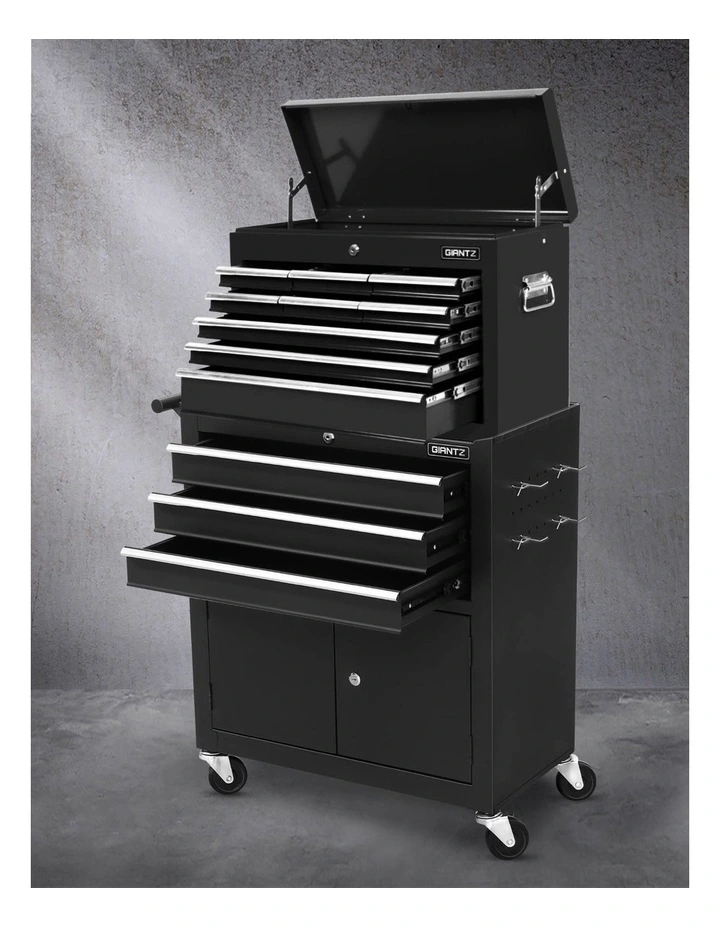 Giantz Tool Chest Trolley 12 Drawers Storage Cabinet Toolbox image 3