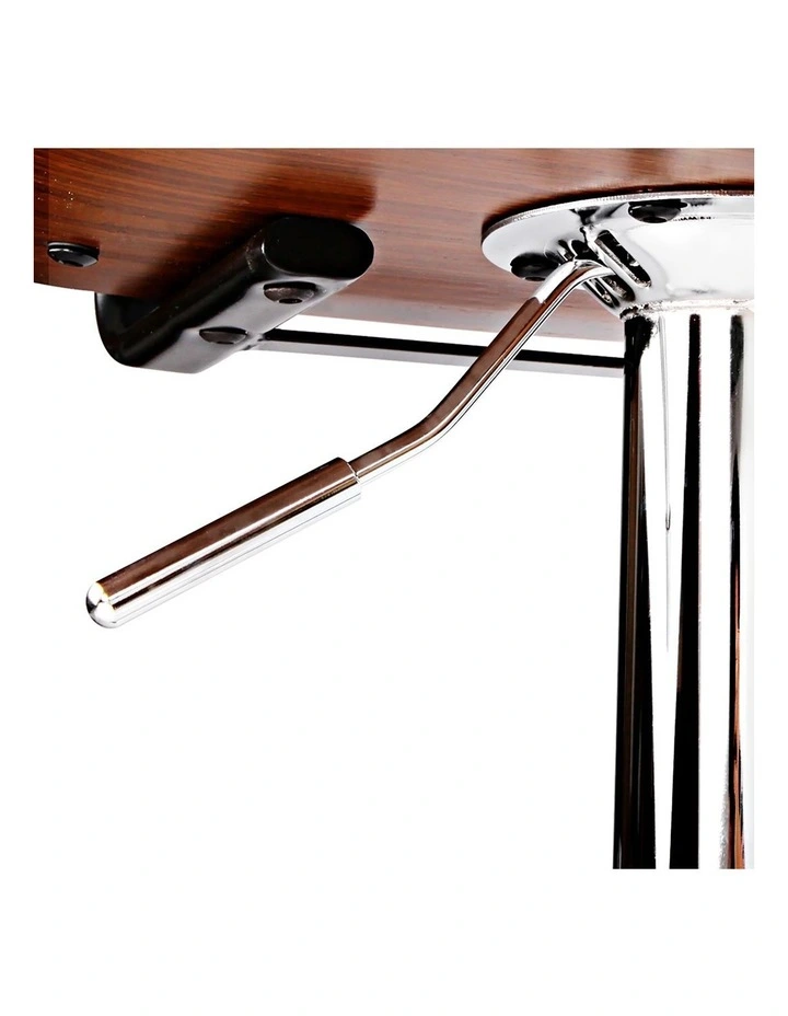 Artiss Bar Stools Gas Lift Leather Black image 7