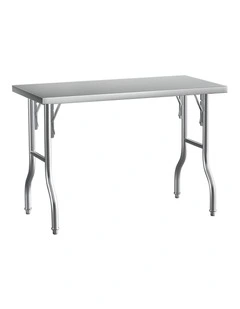Cefito Stainless Steel Kitchen Benches Work Bench Food Foldable 430