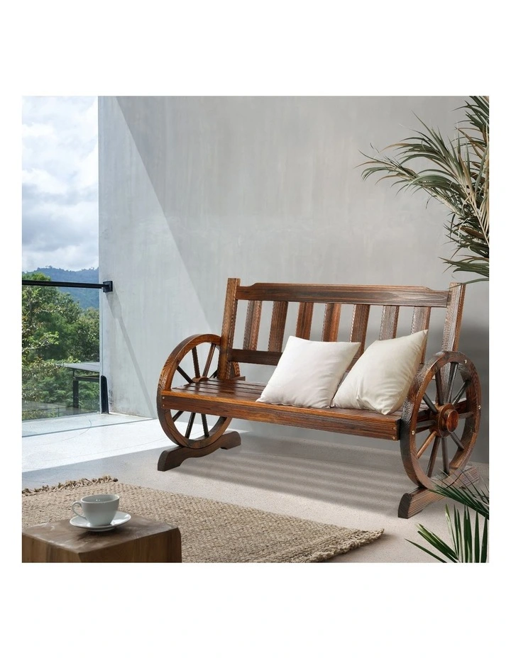 Livsip Outdoor Garden Bench Wagon Chairs image 5