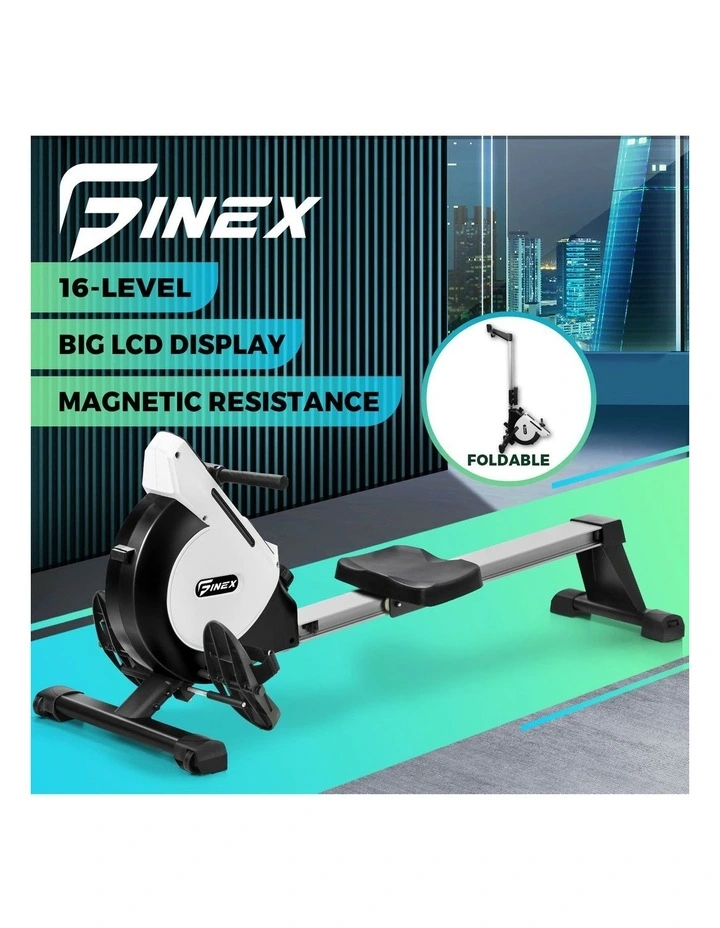 Finex 16-level Resistance Rowing Machine image 4