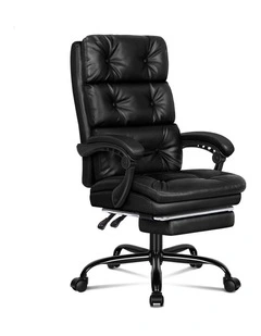 Office Chair Executive Computer PU Leather Seat Work Recliner Gaming
