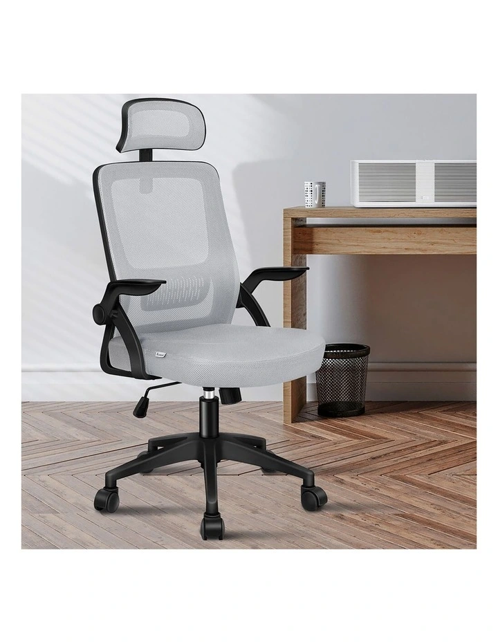 Mesh Office Chair Executive Seat Tilt Fabric Gaming Racing Computer image 2