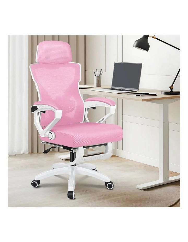 Office Desk Chair Mesh Executive Computer Fabric Seat Recliner Work image 2