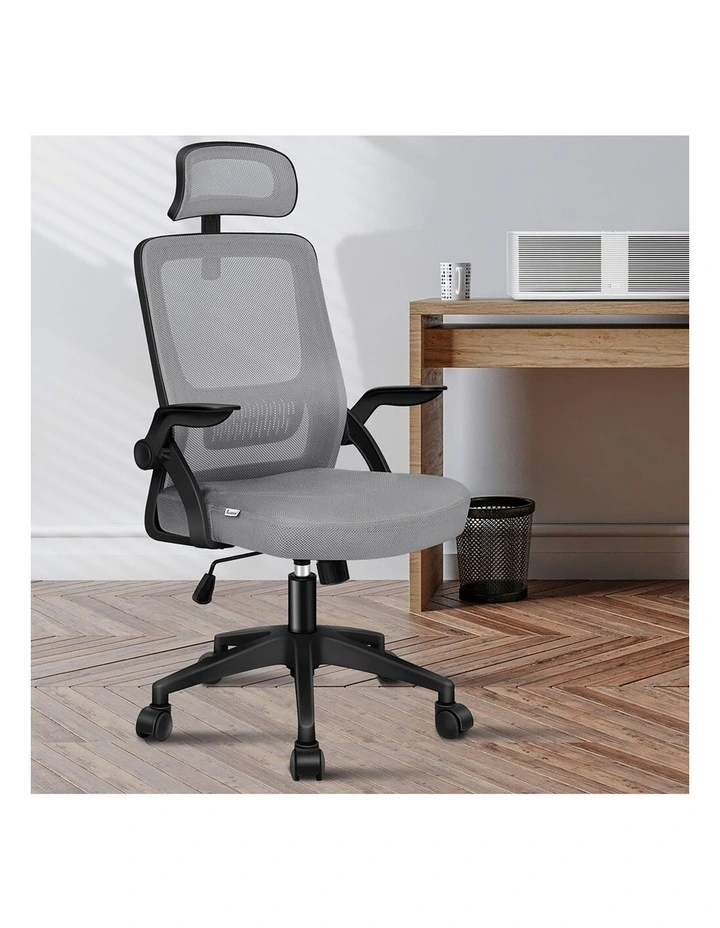Mesh Office Chair Executive Seat Tilt Fabric Gaming Racing Computer image 2