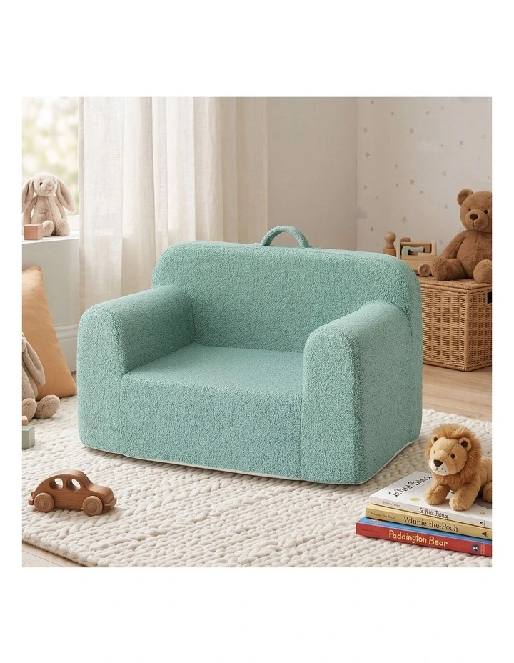 Artiss Sofa Foam Couch with Carry Handle Mint Green image 4