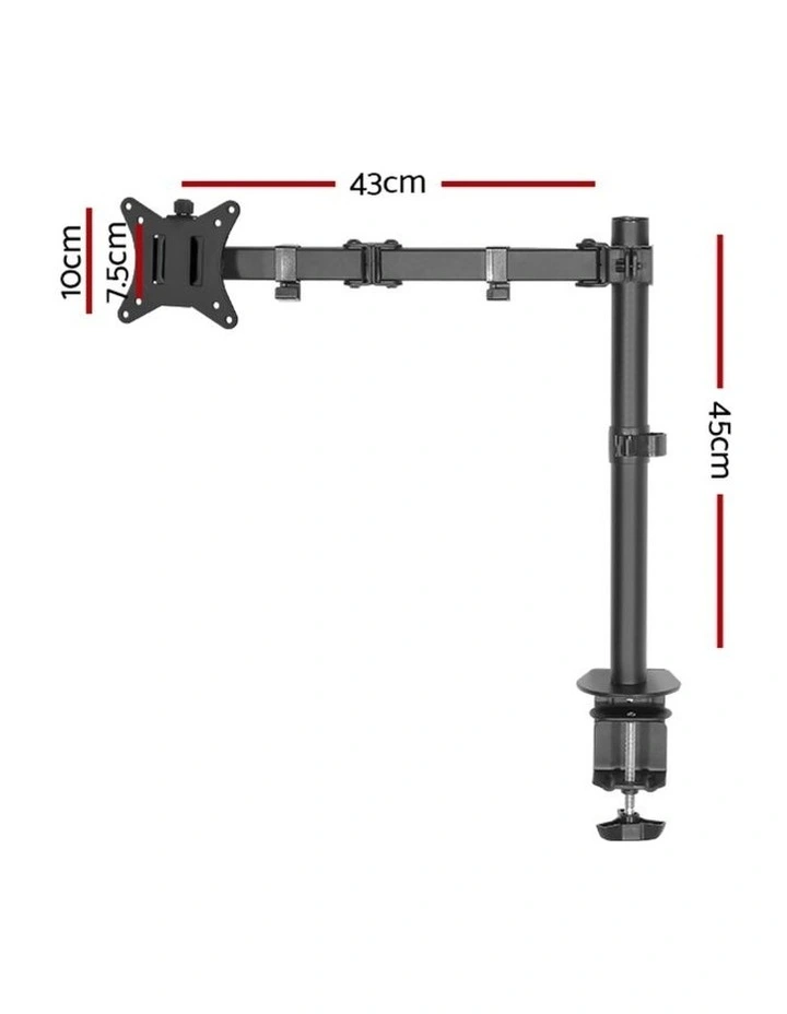 Artiss Monitor Arm Desk Mount Screen Bracket Holder image 2
