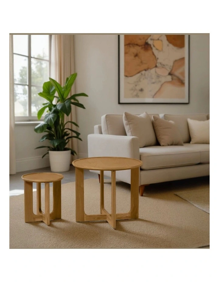 Sverre Oak Side Table Small 30cm image 5