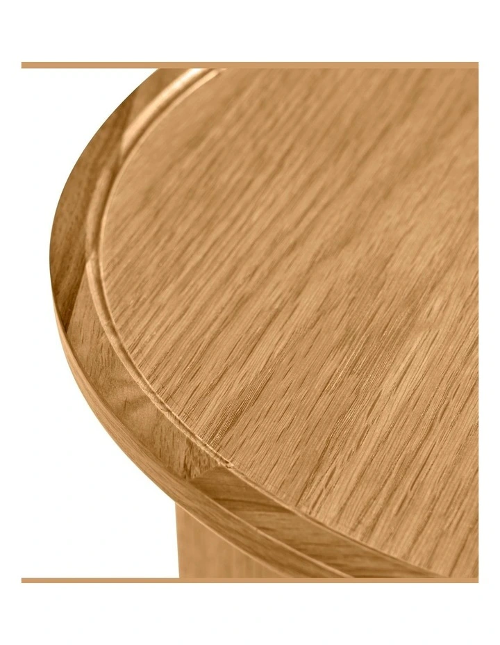 Sverre Oak Side Table 40 cm image 7