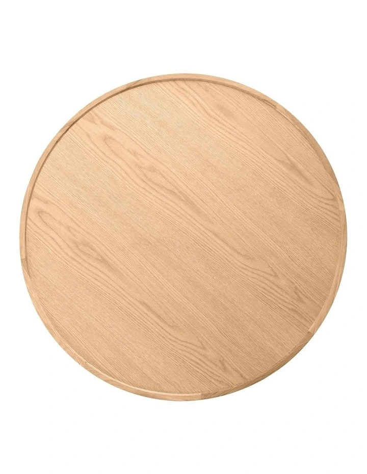 Sverre Oak Round Coffee Table 80cm image 7