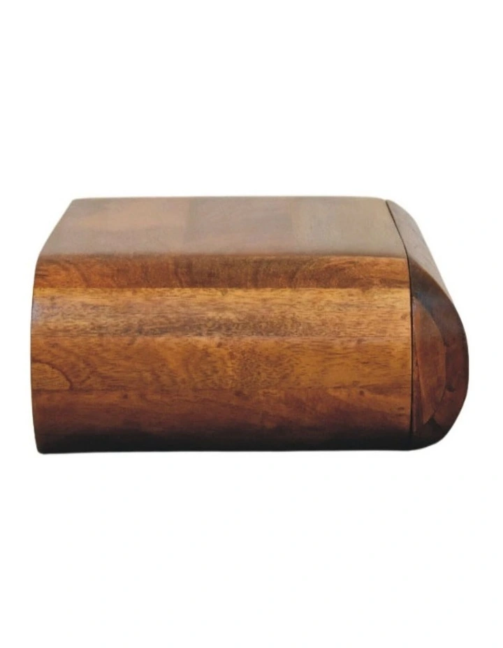 Artisan Furniture Solid Wood Solis Wall-Mounted Bedside, 1 Drawer, Brown image 6