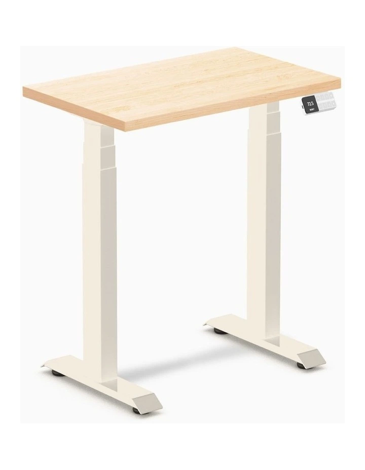 Desky Dual Mini Hardwood Sit Stand Desk image 1