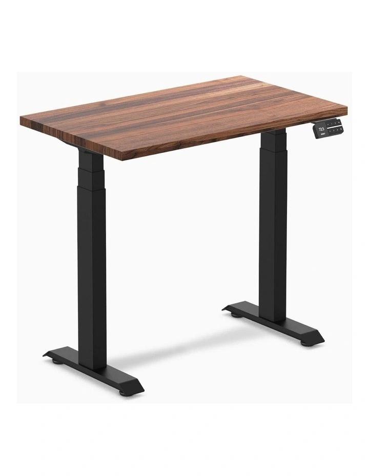 Desky Dual Mini Hardwood Sit Stand Desk image 1
