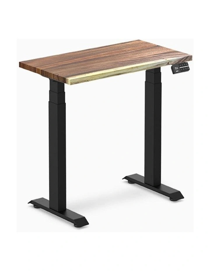 Desky Dual Mini Hardwood Sit Stand Desk image 1