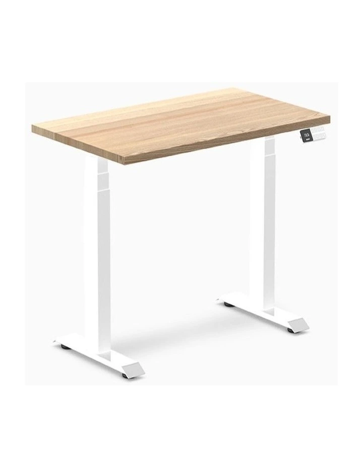 Desky Dual Mini Hardwood Sit Stand Desk image 1