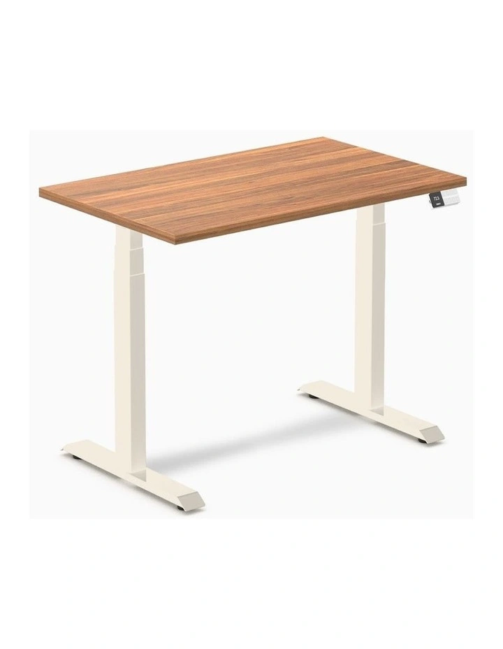 Desky Dual Melamine Sit Stand Desk image 1