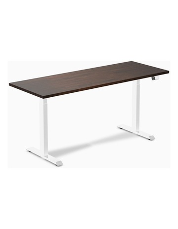 Dark Walnut / White colour