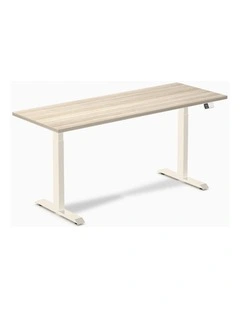 Desky Dual Melamine Sit Stand Desk