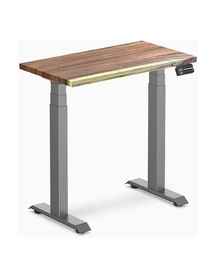 Desky Dual Mini Hardwood Sit Stand Desk image 1