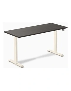 Desky Dual Melamine Sit Stand Desk