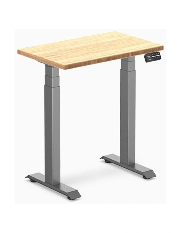 Desky Dual Mini Bamboo Sit Stand Desk image 1