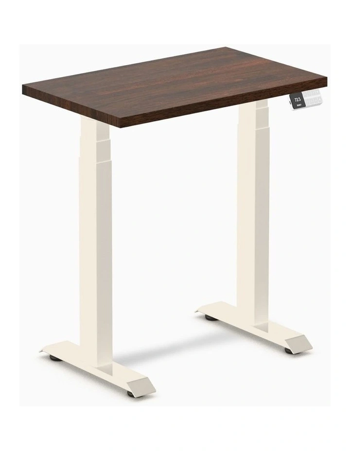 Desky Dual Mini Rubberwood Sit Stand Desk image 1