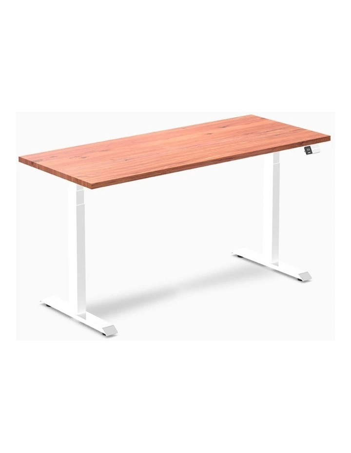 Desky Dual Softwood Sit Stand Desk image 1