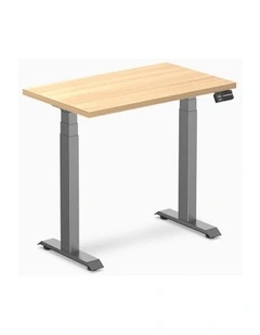 Desky Dual Mini Hardwood Sit Stand Desk