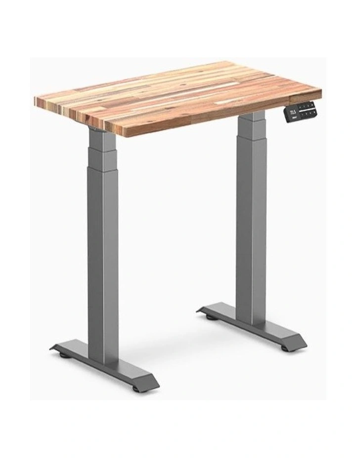 Desky Dual Mini Hardwood Sit Stand Desk image 1