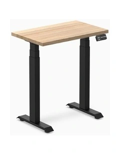 Desky Dual Mini Hardwood Sit Stand Desk