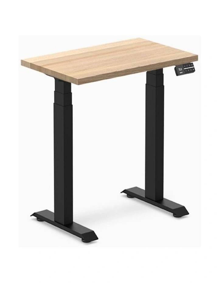 Desky Dual Mini Hardwood Sit Stand Desk image 1