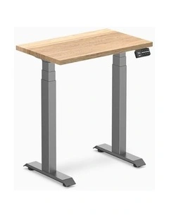 Desky Dual Mini Hardwood Sit Stand Desk