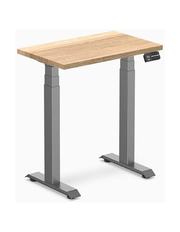 Desky Dual Mini Hardwood Sit Stand Desk image 1