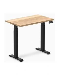 Desky Dual Mini Hardwood Sit Stand Desk
