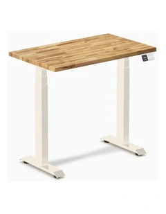 Desky Dual Mini Hardwood Sit Stand Desk