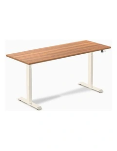 Desky Dual Melamine Sit Stand Desk