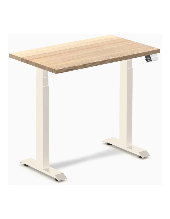 Desky Dual Mini Hardwood Sit Stand Desk image 1