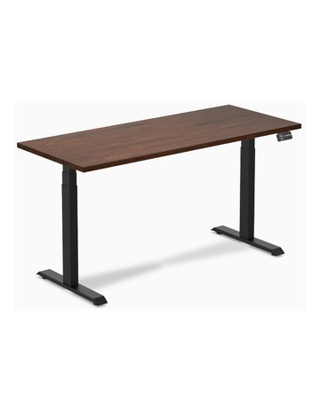 Red Walnut /Matte Black colour