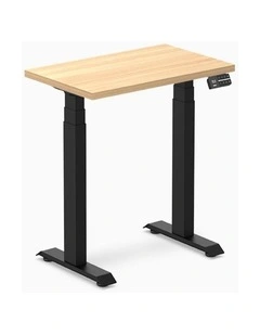 Desky Dual Mini Hardwood Sit Stand Desk