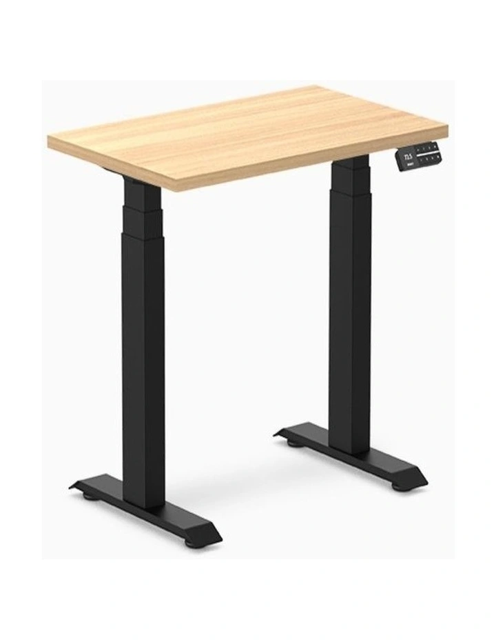 Desky Dual Mini Hardwood Sit Stand Desk image 1