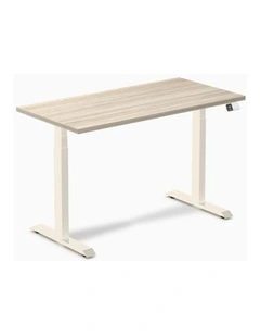 Desky Dual Melamine Sit Stand Desk