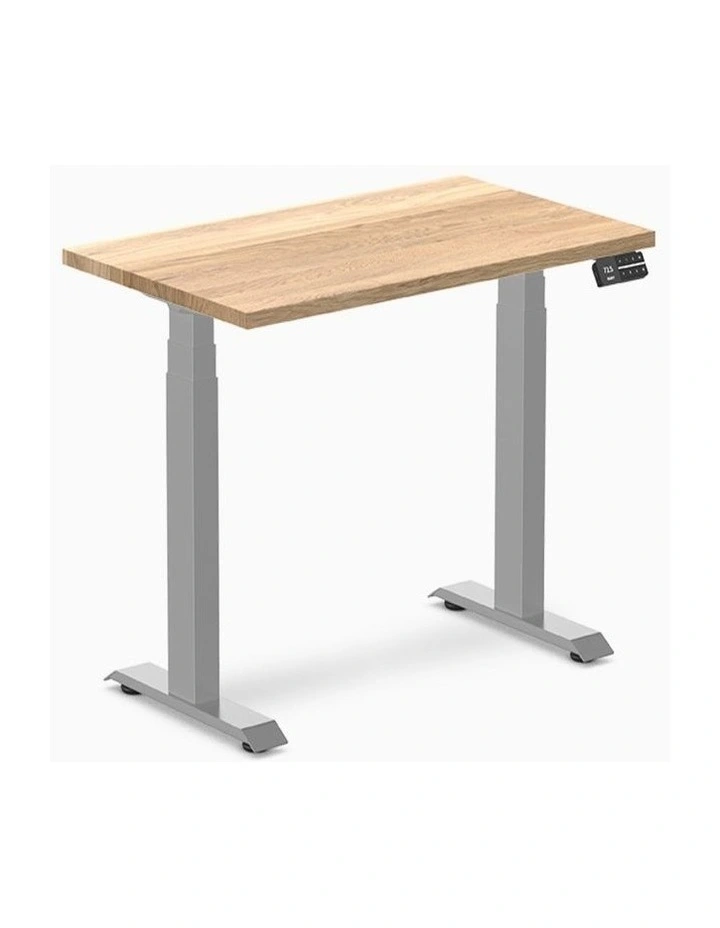 Desky Dual Mini Hardwood Sit Stand Desk image 1