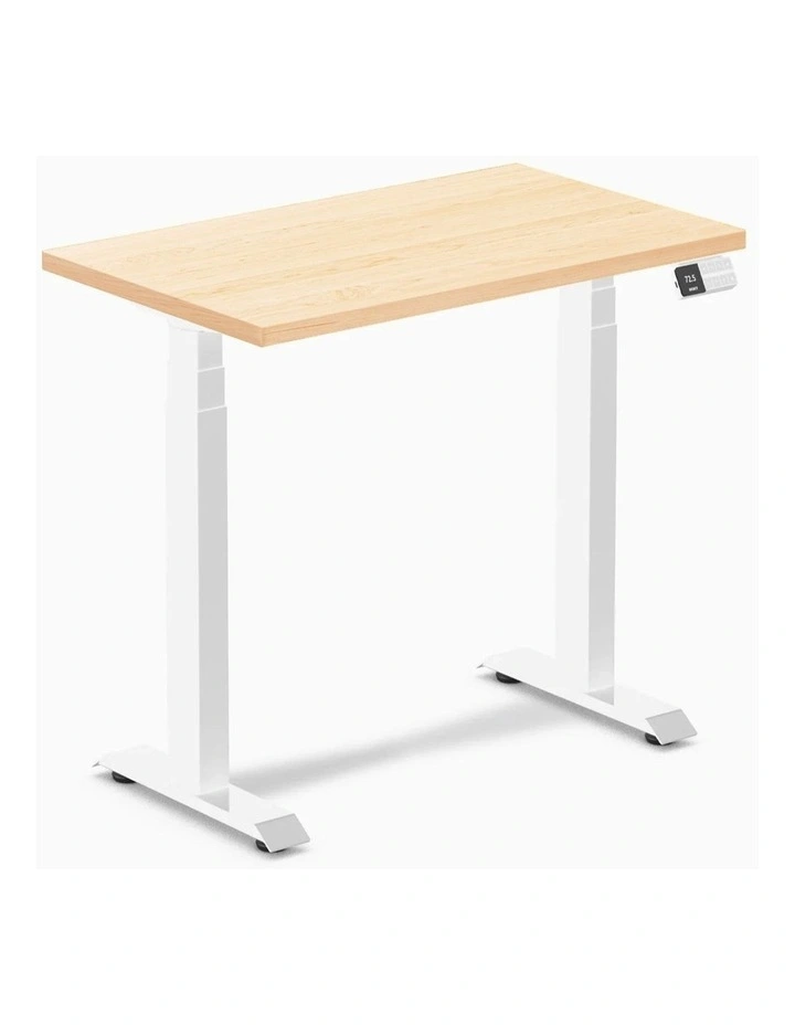 Desky Dual Mini Hardwood Sit Stand Desk image 1