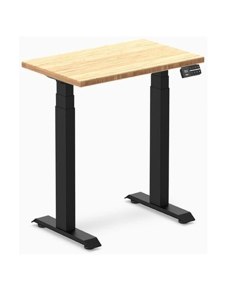 Desky Dual Mini Bamboo Sit Stand Desk image 1
