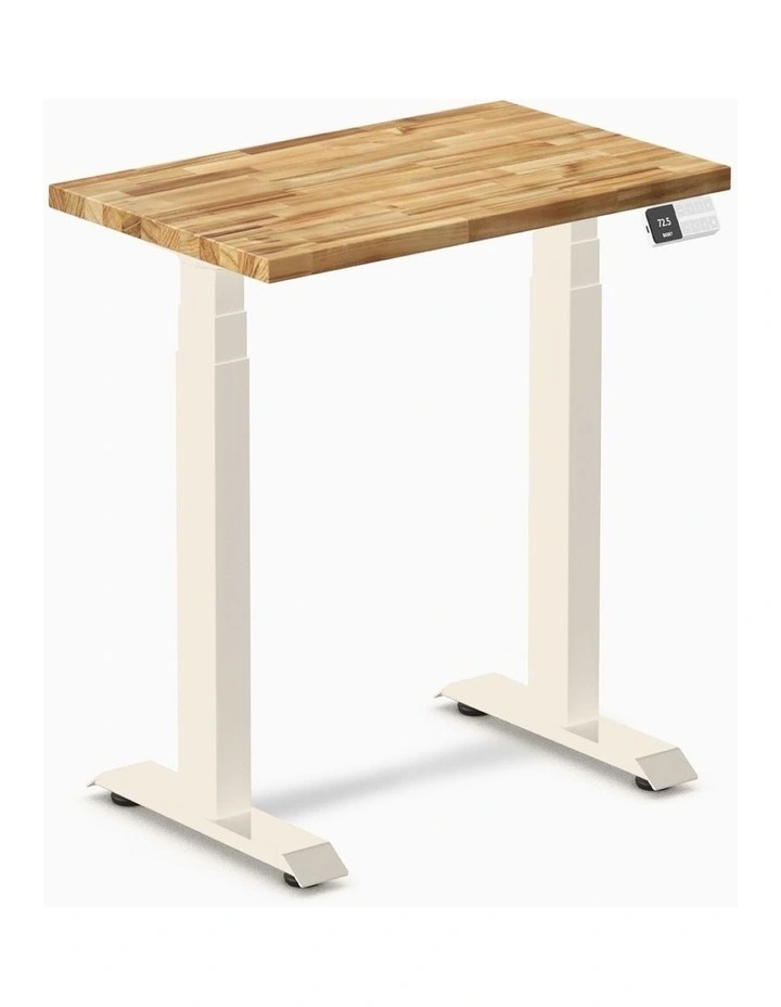 Desky Dual Mini Hardwood Sit Stand Desk image 1