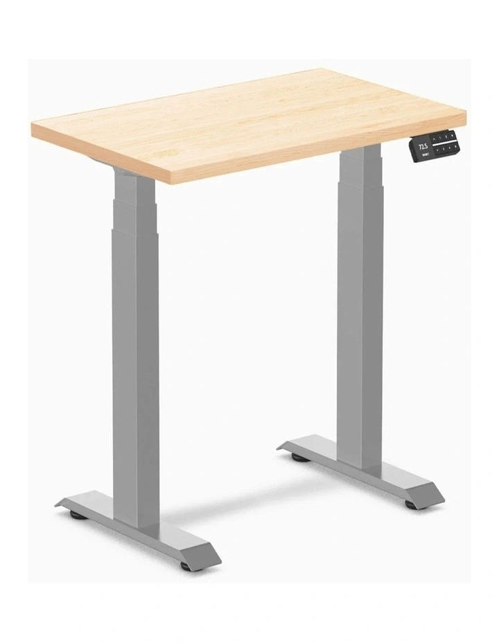 Desky Dual Mini Hardwood Sit Stand Desk image 1