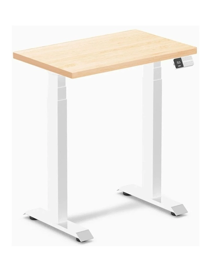 Desky Dual Mini Hardwood Sit Stand Desk image 1