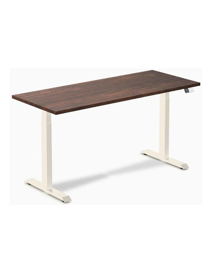 Desky Dual Softwood Sit Stand Desk image 1